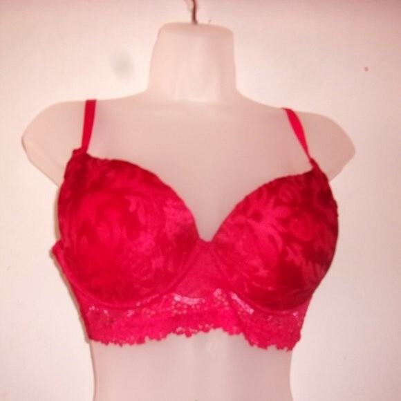 Youmita 36B Barbados Cherry Push up Bra w/ Underwire NWT - Picture 12 of 12